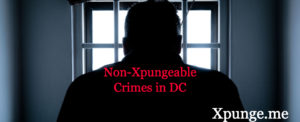 Non-expungeable Crimes in D.C.
