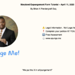 Maryland Expungement Form Tutorial Video & Script! | Xpunge.me